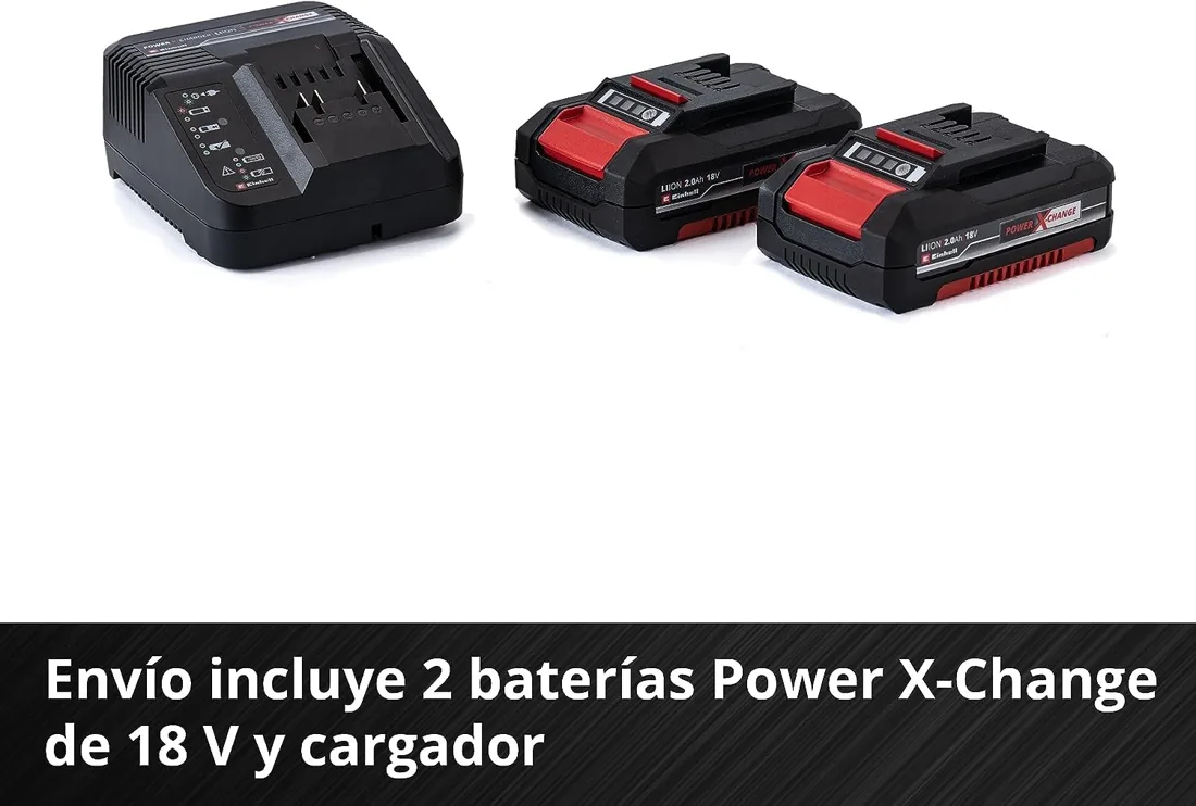 Einhell TE-CD 18/40 Li-i +64 (2×2,0 Ah) — foto 4